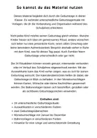 Vorschau - Präsentationen/Tafelbilder - Geburtstagsrituale - 24 wertschätzende Ideen und Vorlagen - Seite 1