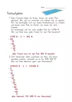 Vorschau - Arbeitsblätter - Textaufgaben Klasse 4 / 5 schriftliche Divsion (3) mit Lösungsblatt - Seite 2