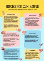 Vorschau - Anderer Materialtyp - Hinweise und Tipps für die Oberstufe - Deckblatt
