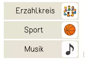 Vorschau - Bildkarten - Tagestransparenz für Stundenplan Klassenleitung - Seite 3