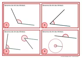 Vorschau - Arbeitsblätter - Winkel messen, zeichnen und erkennen: Lernspiel "Der Winkel Pfad" - Seite 3