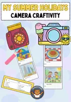 Vorschau - Arbeitsblätter - Back To School: Schuljahresanfang Englisch (Craftivity Bundle) - Seite 1