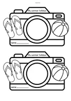 Vorschau - Arbeitsblätter - My Summer Holidays Craftvity (Englisch Sommerferien) - Seite 3