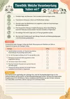 Vorschau - Arbeitsblätter - Nachhaltig handeln – Tiere, Umwelt und Verantwortung – Ethik & Werte und Normen, Klasse 7–8 - Seite 3