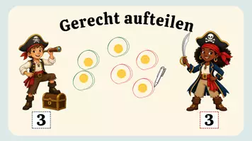Vorschau - Präsentationen/Tafelbilder - Digitale Tafelbilder - gerade und ungerade Zahlen Mathe 1 I Piraten - Seite 2