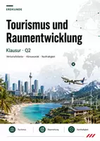 Vorschau - Arbeitsblätter - Erdkunde-Klausur Oberstufe - Tourismus und Raumentwicklung - mit Erwartungshorizont - Deckblatt