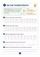Vorschau - Arbeitsblätter - Teilbarkeitsregeln Klasse 5/6 – Lernheft mit Übungen und Lösungen - Seite 2