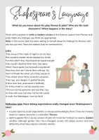 Vorschau - Arbeitsblätter - Shakespeare's Language_Romeo & Juliet task sheet 1 + 2 - Seite 2