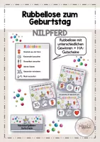 Vorschau - Spiele - Rubbellose + HA-Gutscheine zum Geburtstag (Nilpferd) - Deckblatt