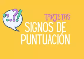Vista previa - Tarjetas / Manipulativos - SIGNOS DE PUNTUACIÓN - Portada