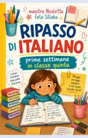 anteprima - Materiale di supporto/inclusione - RIPASSO DI ITALIANO CLASSE 5 - Pagina di copertina