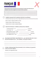 Vorschau - Arbeitsblätter - Ne ... pas: Verneinung im Französischen (1. Lernjahr, Klasse 6/7) - Deckblatt