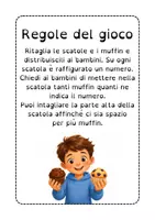 anteprima - Giochi - Gioco per imparare a contare con i muffin - Accoglienza Matematica - Pagina 1