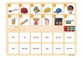 Voorbeeld - Mini Loco | Taaltoer thema 1 - Pagina 1