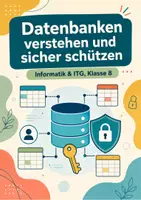Vorschau - Arbeitsblätter - Datenbanken verstehen und sicher schützen – Informatik & ITG, Klasse 8 - Seite 1