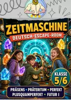Vorschau - Arbeitsblätter - Escape Room Klasse 5, 6, 7: Wachsendes Materialpaket - Seite 1