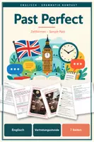 Vorschau - Stundenentwürfe - Vertretungsstunde Englisch Klasse 8 - Past Perfect - Deckblatt
