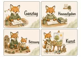 Vorschau - Präsentationen/Tafelbilder - Stundentransparenz Tagestransparenz FUCHS Fuchsklasse - Seite 2