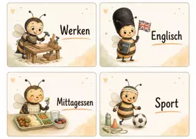 Vorschau - Präsentationen/Tafelbilder - Stundentransparenz Tagestransparenz BIENE Bienenklasse - Seite 2