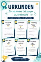 Vorschau - Arbeitsblätter - Schuljahresende Urkunden - Deckblatt