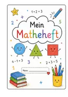 Vorschau - Arbeitsblätter - Mein erstes Matheheft. Vorschule und Anfangsunterricht. Fit für Klasse 1 - Seite 1
