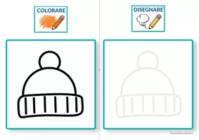 anteprima - Materiale di supporto/inclusione - ❄️ Disegna e Colora l' Inverno ❄️ - Pagina 2