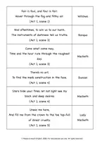 Vorschau - Arbeitsblätter - Analyzing key lines and quotes from Shakespeare's "Macbeth", Englisch Leistungskurs - Seite 2