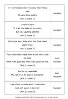Vorschau - Arbeitsblätter - Analyzing key lines and quotes from Shakespeare's "Macbeth", Englisch Leistungskurs - Seite 3