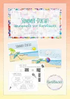 Vorschau - Arbeitsblätter - Sommer-Diktat Übungsheft - Deckblatt