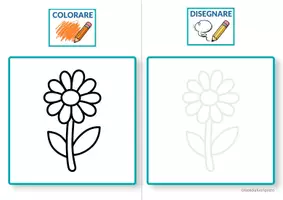 anteprima - Materiale di supporto/inclusione - 🦋 Disegna e Colora la Primavera 🦋 - Pagina 2