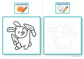 anteprima - Materiale di supporto/inclusione - 🦋 Disegna e Colora la Primavera 🦋 - Pagina 3