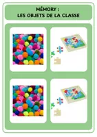 Aperçu - Jeux - Mémory - Les objets de la classe - Page 2