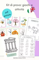 anteprima - Flashcard - Kit di Prova Mondodidattico: Giochi e Attività educativi - Pagina di copertina