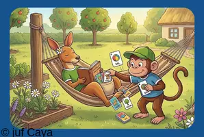 Voorbeeld - Apenstreken | Taaltoer thema 2 - Voorblad