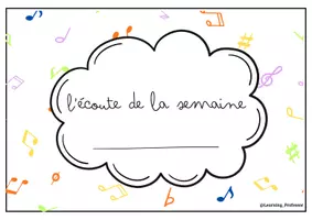 Aperçu - Outils du professeur - L'écoute de la semaine - 30 semaines - Page de couverture