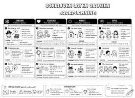Voorbeeld - Jaarplanning creatief schrijven - Storytelling-zakjes - Pagina 2