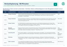 Vorschau - Unterrichtsreihen - Unterrichtsvorbereitung Klasse 5 Daten und Statistik - Seite 2
