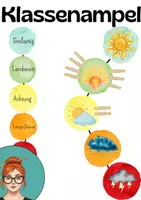 Vorschau - Poster - Klassenampel - verschiedene Versionen! - Deckblatt