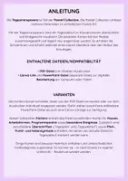 Vorschau - Poster - Pastell Collection: Tagestransparenz I Editierbar - Seite 3