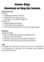 Vorschau - Arbeitsblätter - Klassen-Bingo zum Schulstart / Klasse 5-8 - Seite 3