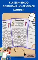 Vorschau - Arbeitsblätter - Klassen-Bingo zum Schulstart / Klasse 5-8 - Deckblatt