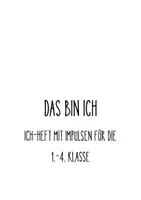 Vorschau - Arbeitsblätter - Das bin ICH: ICH-Heft mit Impulsen und Aufgaben für die 1.-4.Klasse - Seite 1