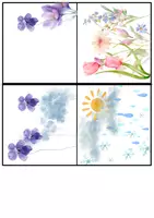 Vorschau - Arbeitsblätter - Gedichtekartei Frühling - Seite 3