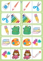Aperçu - Jeux - Domino - Les objets de la classe - Page de couverture