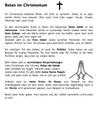 Vorschau - Stundenentwürfe - Beten im Christentum und Islam, Klasse 3-8 - Seite 2