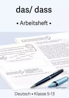 Vorschau - Arbeitsblätter - Arbeitsheft "dass/das" - Sekundarstufe I (Klasse 5-10) - Deckblatt