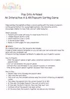 Προεπισκόπηση - Παιχνίδια - Pop Into Articles!
An Interactive A & AN Popcorn Sorting Game - Εξώφυλλο