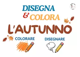 anteprima - Materiale di supporto/inclusione - 🍂 Disegna e Colora l'Autunno! 🍁 - Pagina 1