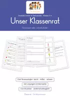 Vorschau - Arbeitsblätter - Klassenrat - KOMPLETTPAKET - Seite 1