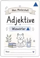 Vorschau - Arbeitsblätter - Minilernheft - Adjektive (mit Montessori - Symbolen) - Seite 1